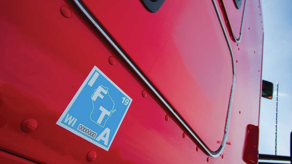 You have options for vehicle registration and fuel taxes