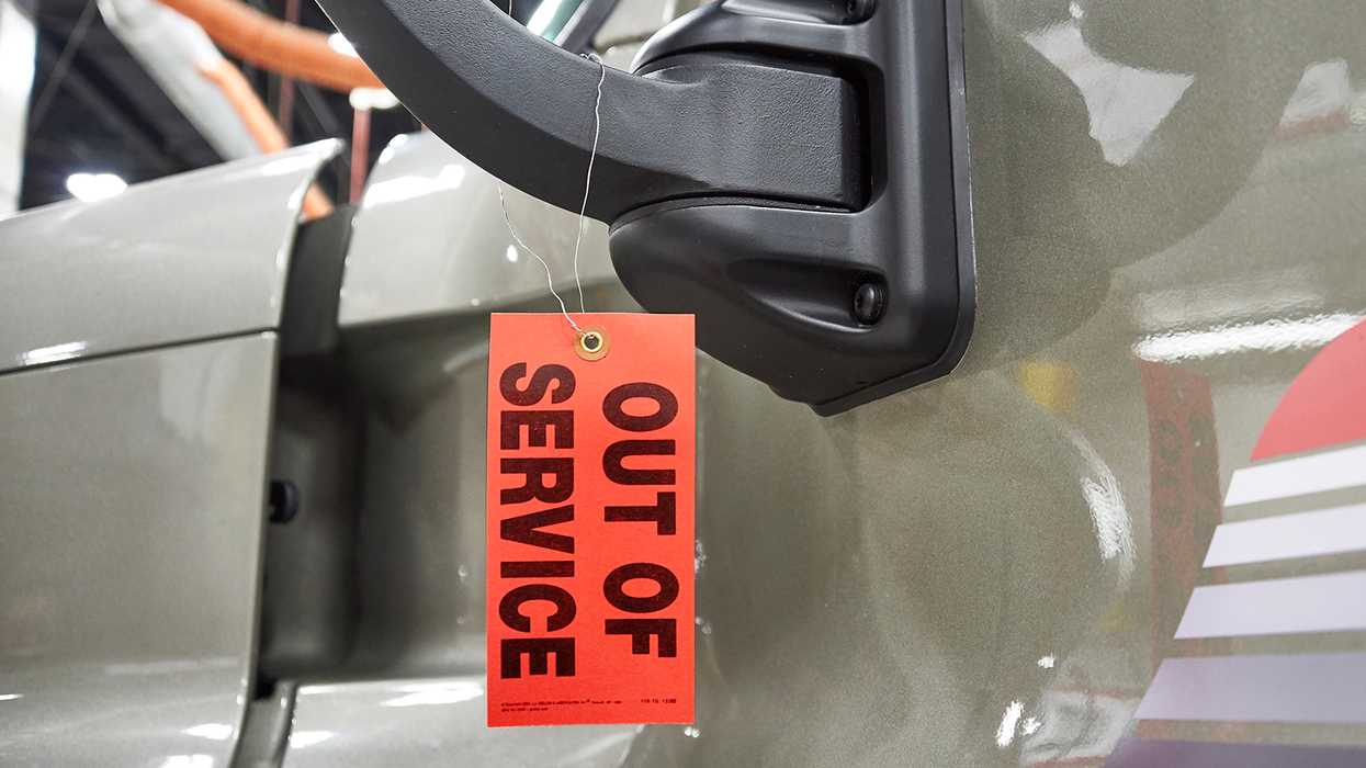 CVSA put 14% of vehicles out of service for brake-related violations during surprise Brake Safety Day