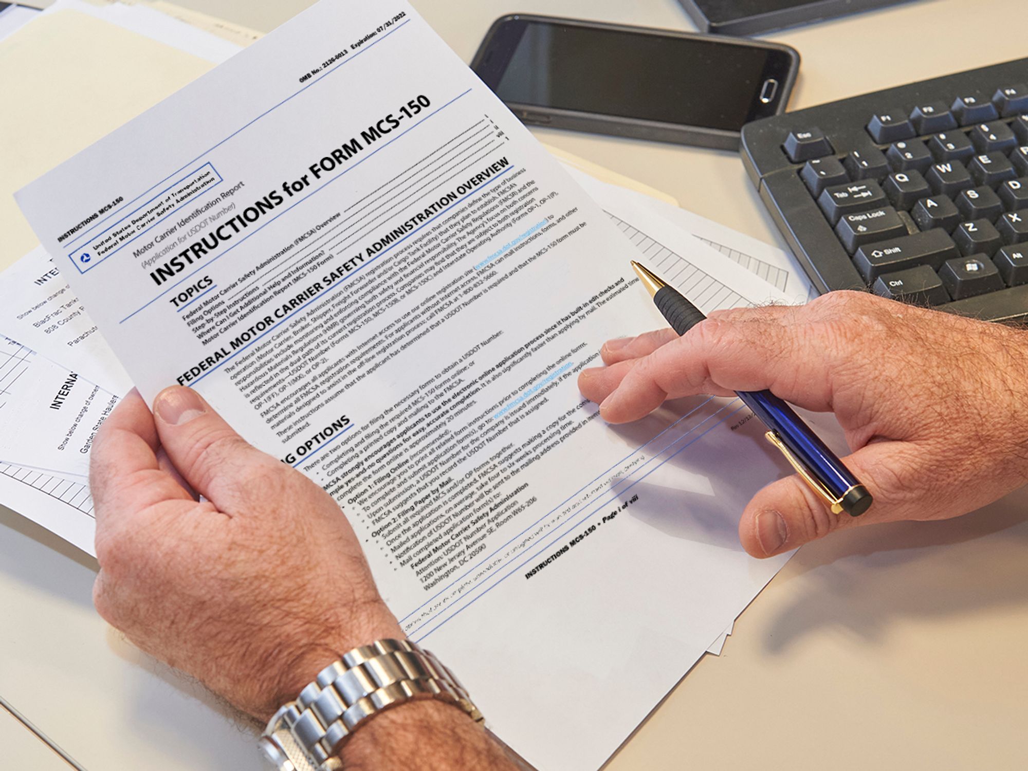 How are USDOT numbers obtained?