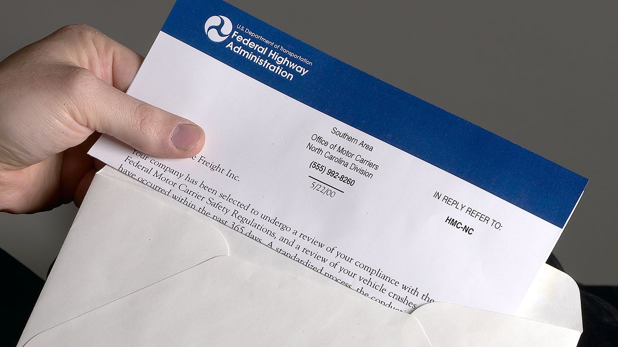 Mishandled mail could cost you after a DOT audit