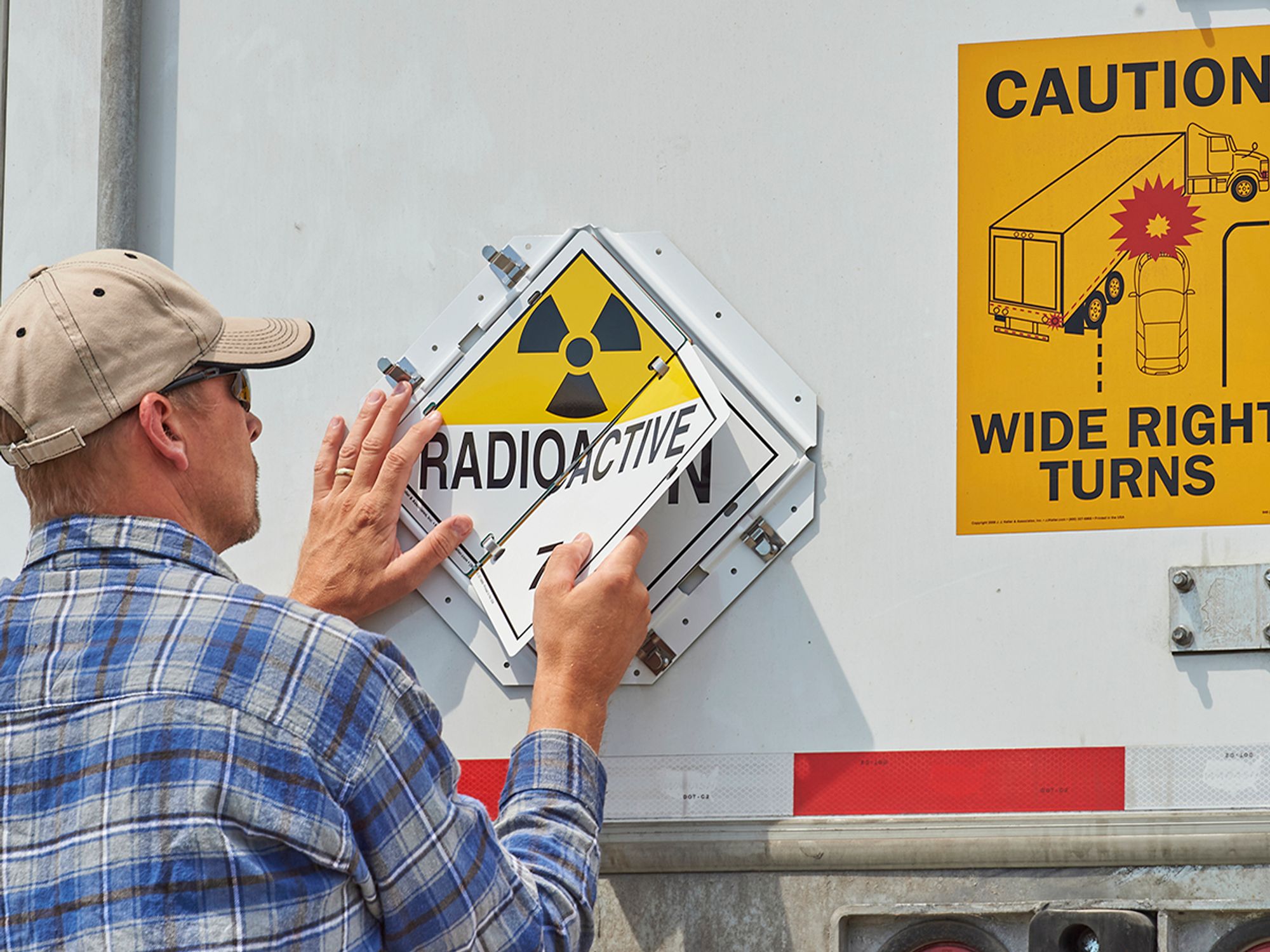 Markings for elevated-temperature, radioactive materials, medical waste, and LPG