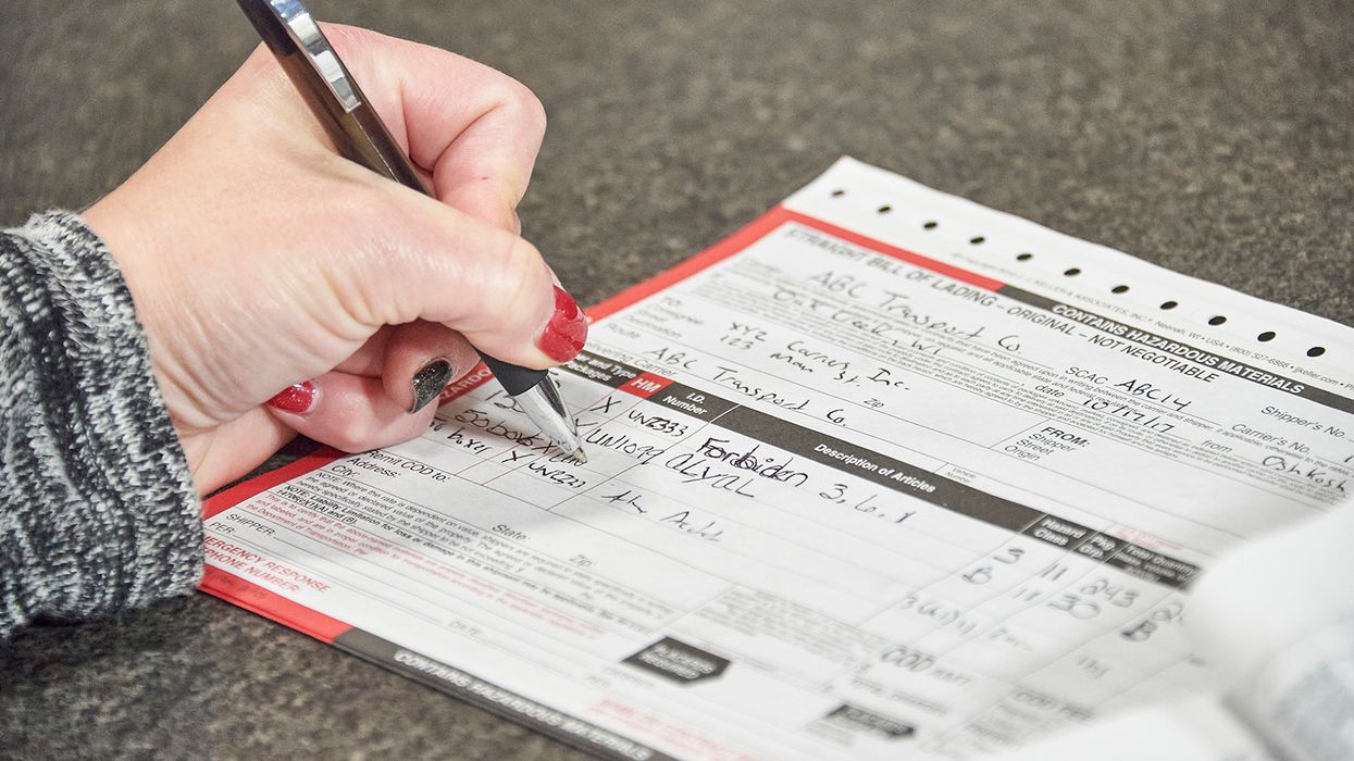 Simplify — Use “permanent” shipping papers for partial deliveries