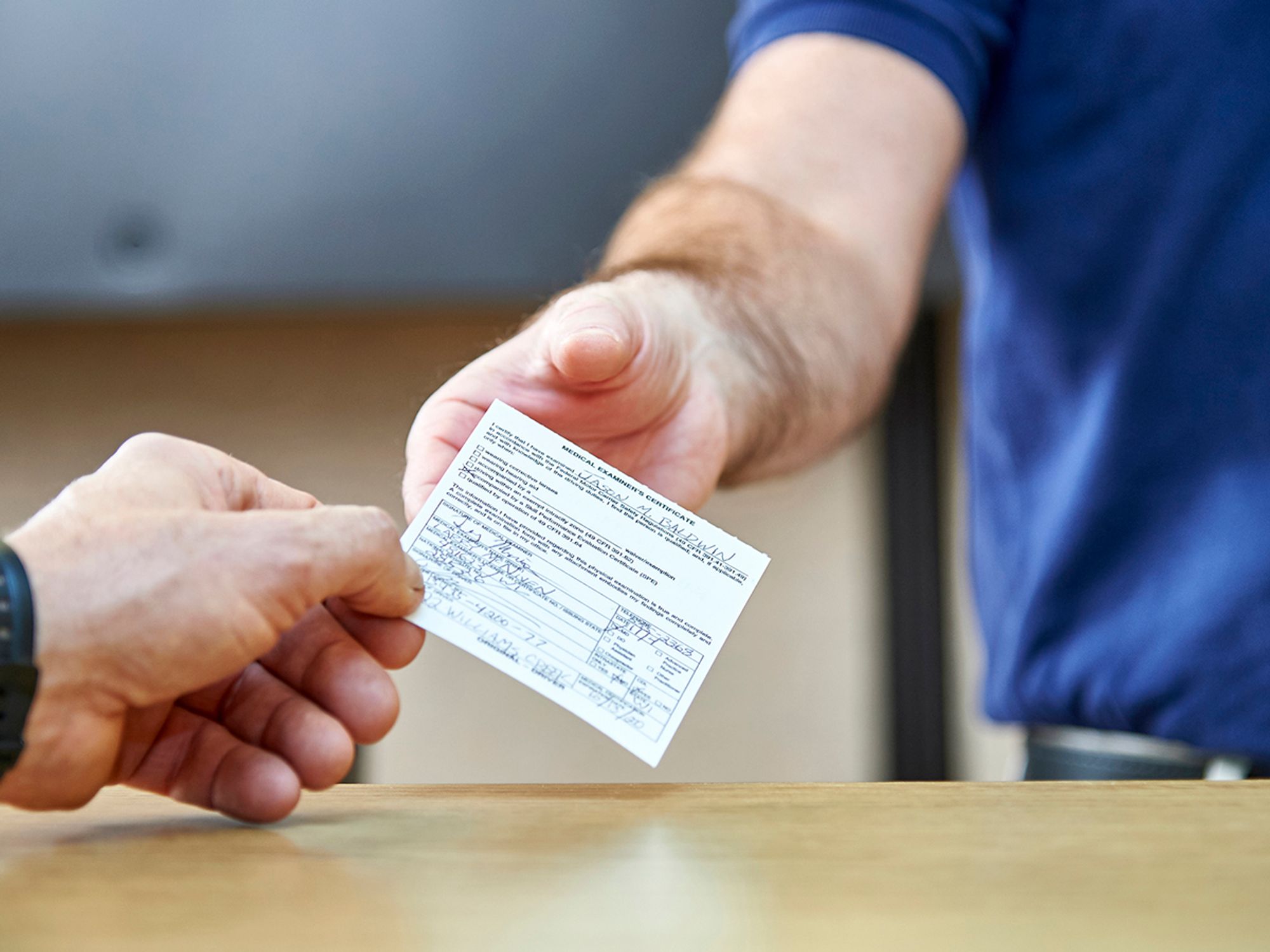 Medical qualification (at hire)