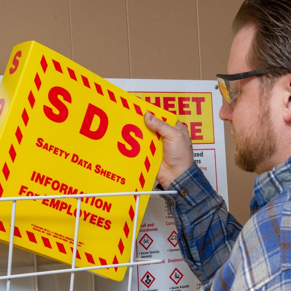 Labeling hazardous chemicals at your project