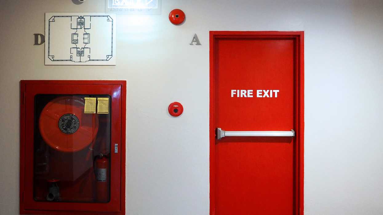 Don’t prop open fire doors on your jobsite