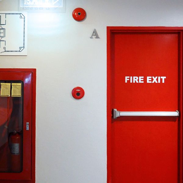 Don’t prop open fire doors on your jobsite