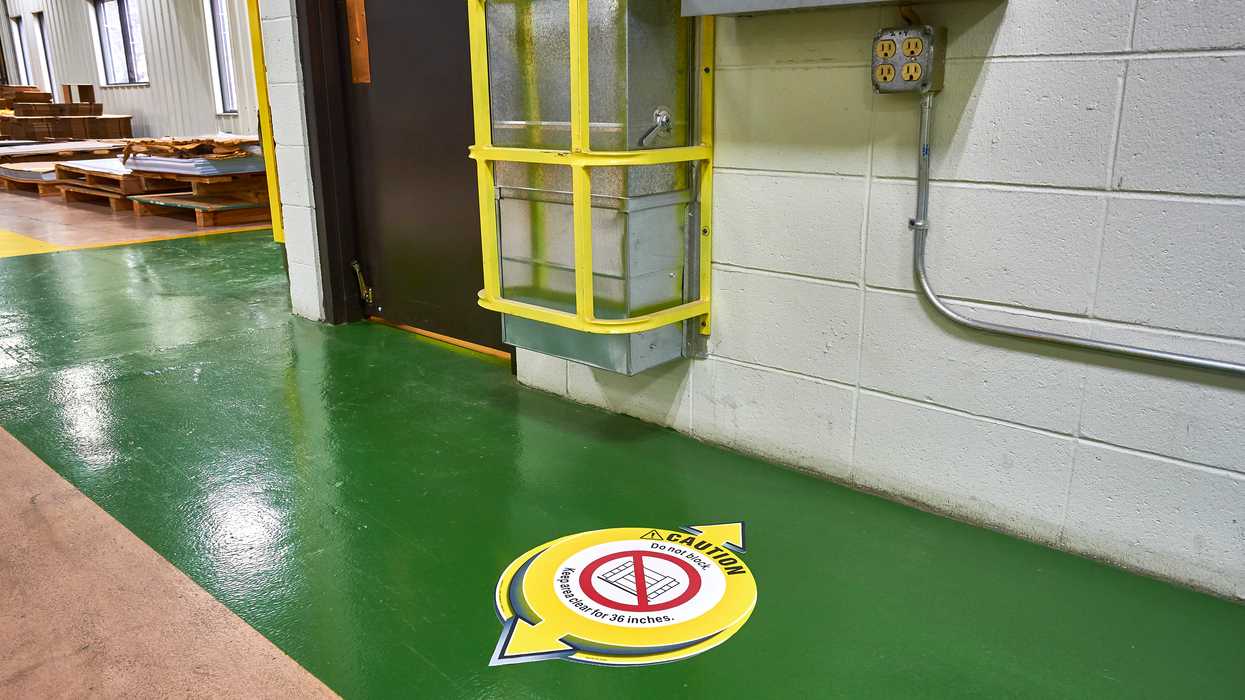 Maintain access to electrical equipment