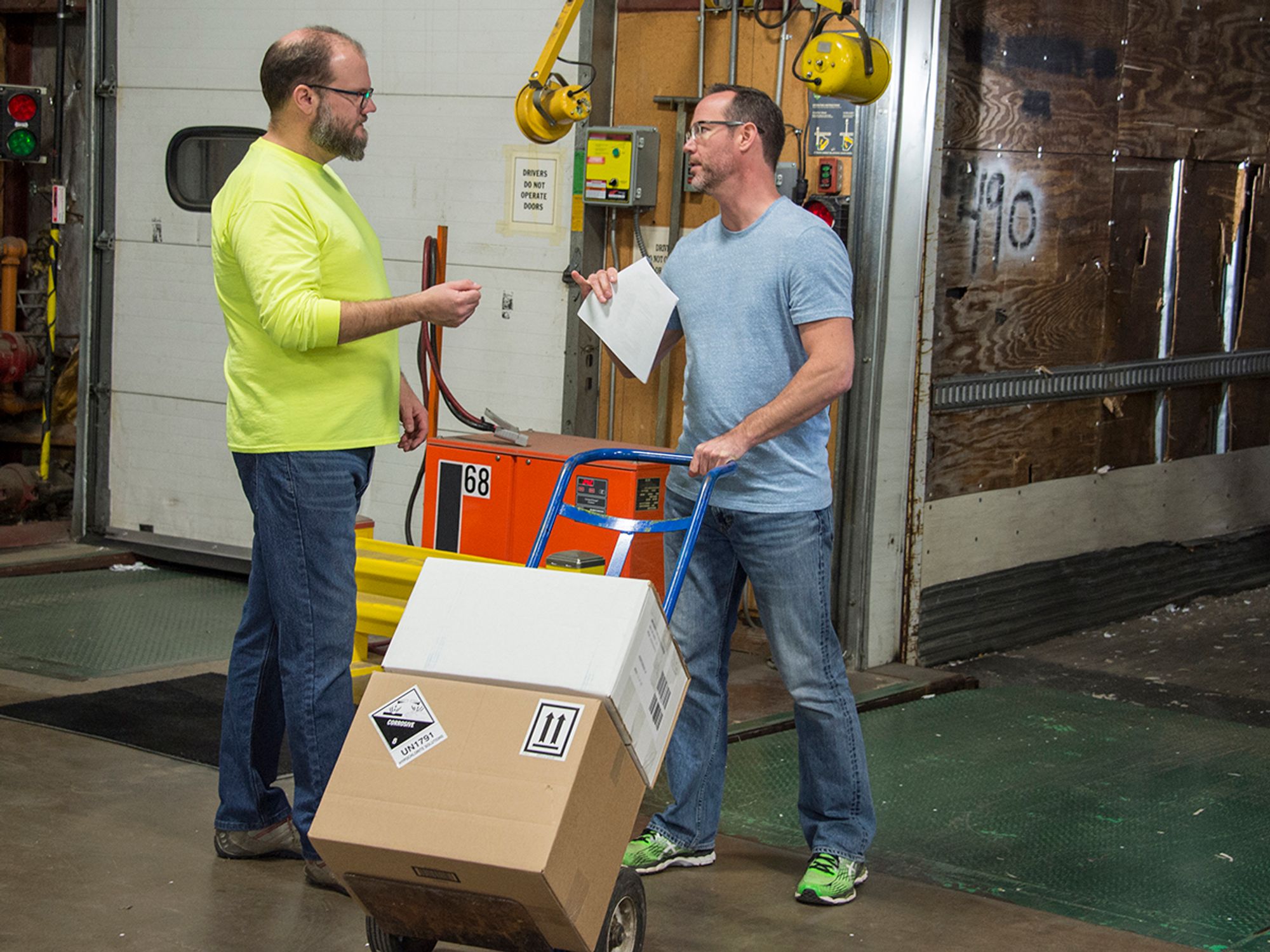 Dangerous goods training requirements