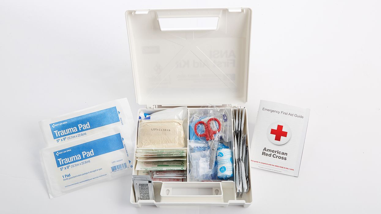 New first-aid kit standard contains more mandatory items
