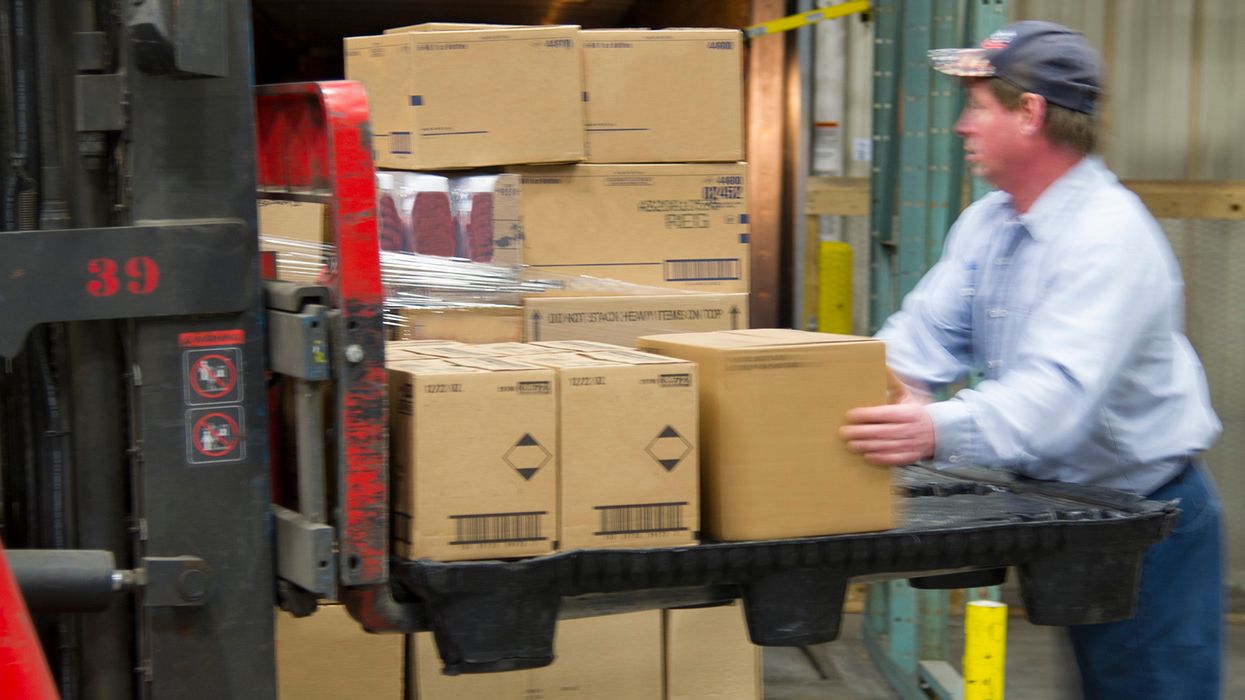 To improve forklift safety, train material handlers