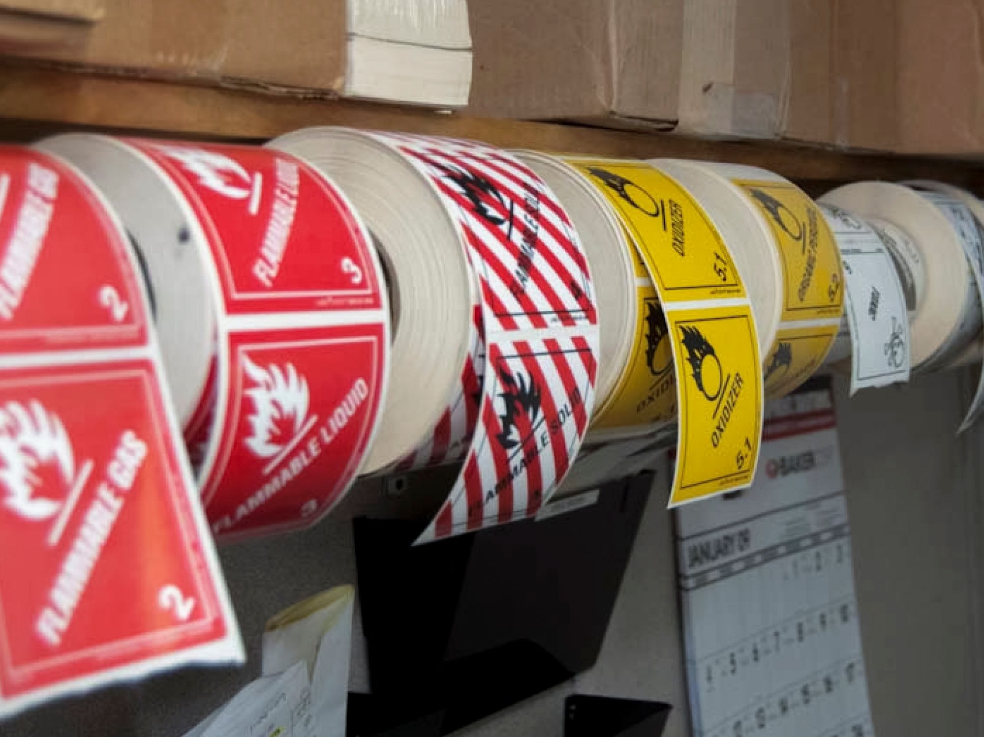 Department of Transportation (DOT) labeling requirements