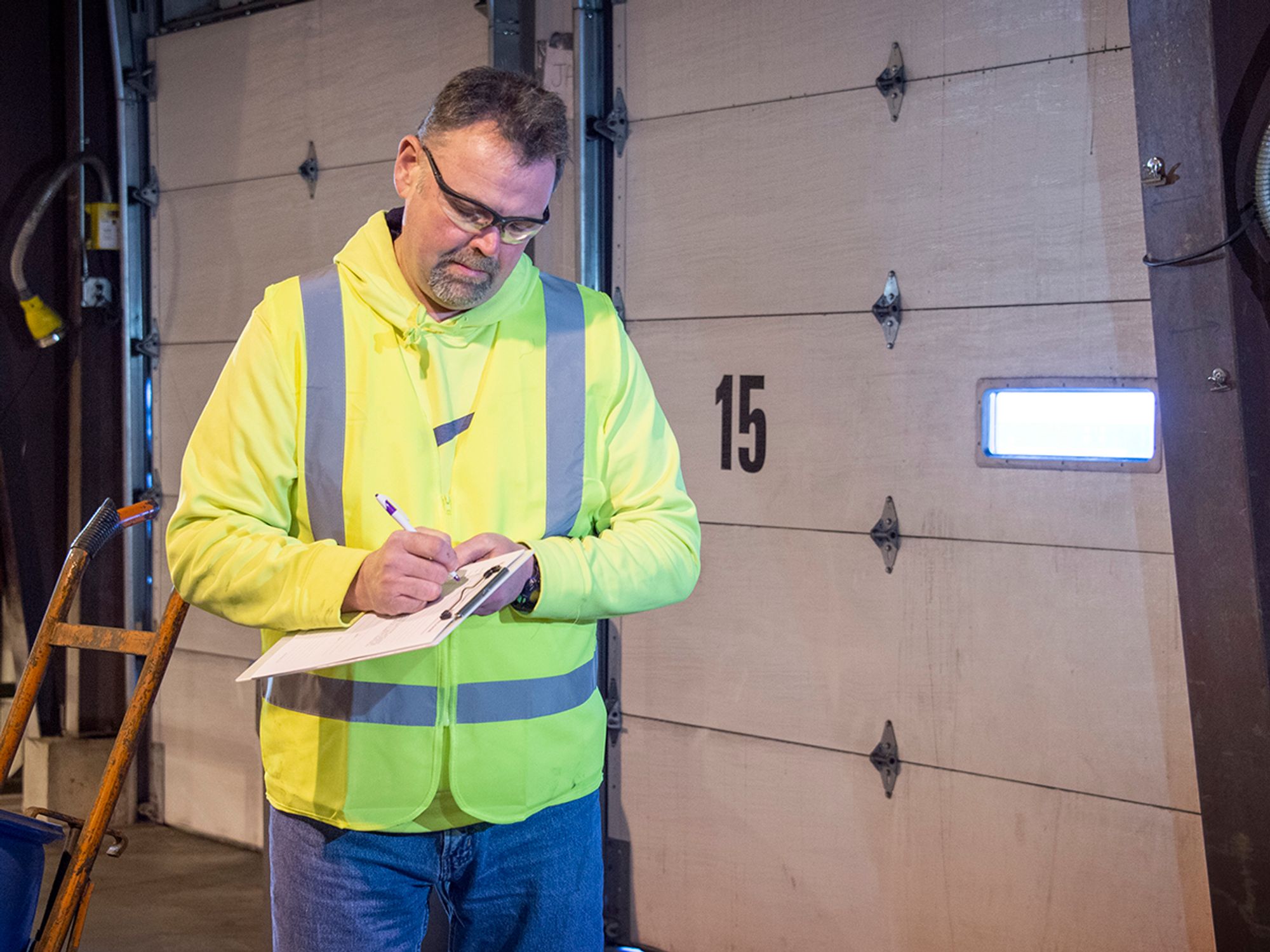 Accepting a shipment