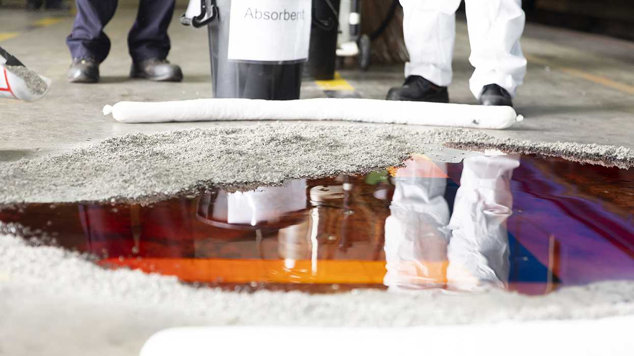 HAZWOPER — A slick guide to oil cleanup!