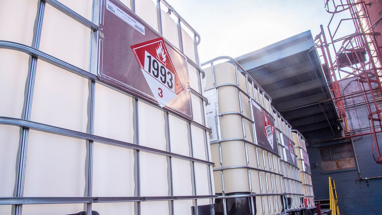 HAZMAT — Protect those flammables . . .