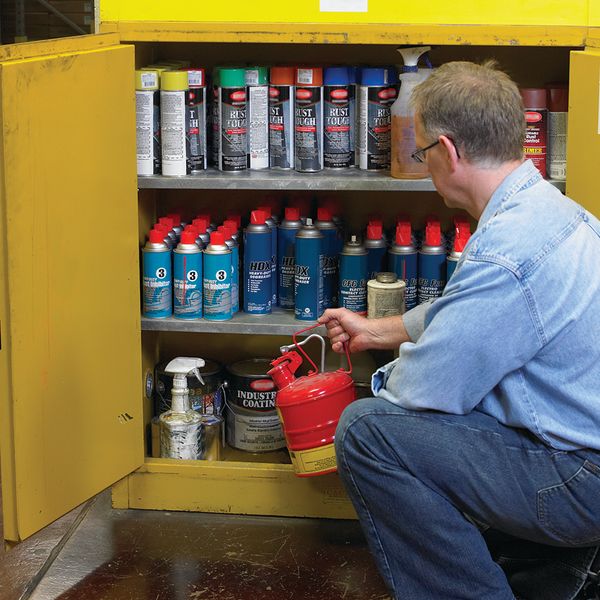 Quick Tip: Know how to store flammable liquids!