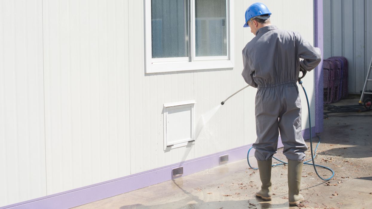 Regularly disinfect your jobsite