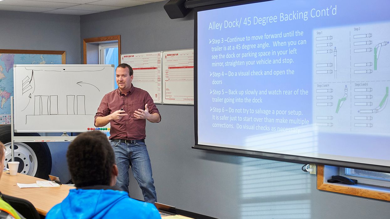 What does it take to become an entry-level driver training provider?