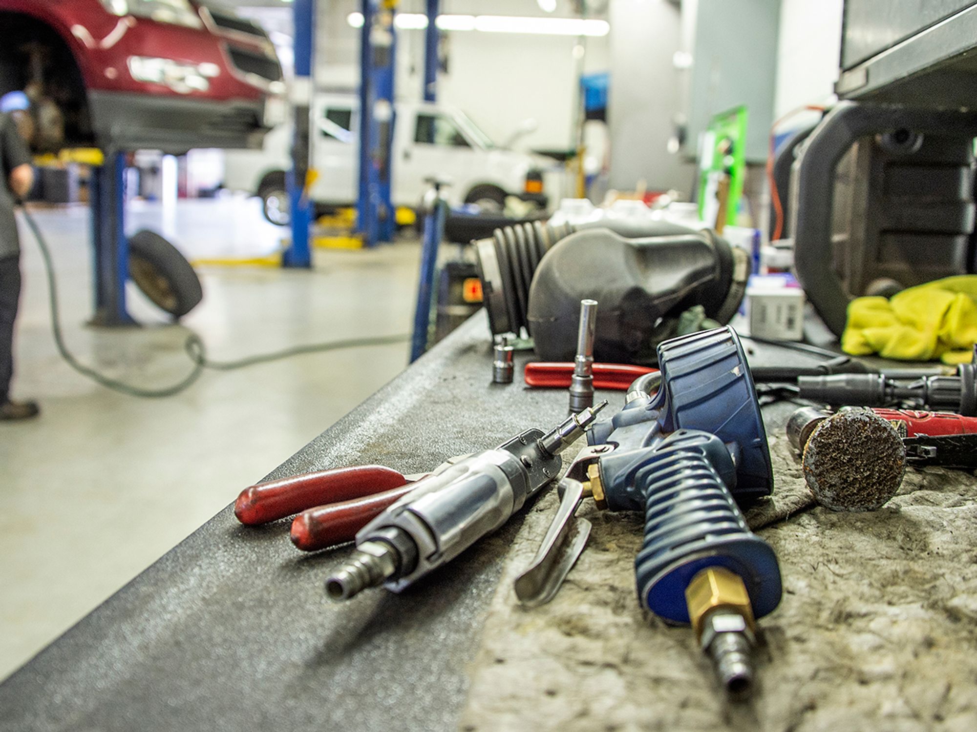 Hazards of pneumatic tools