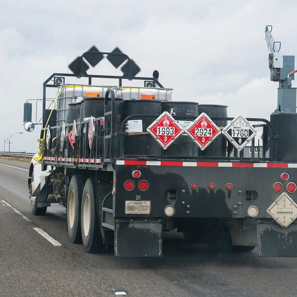 Check for container hazards inside your company vehicle