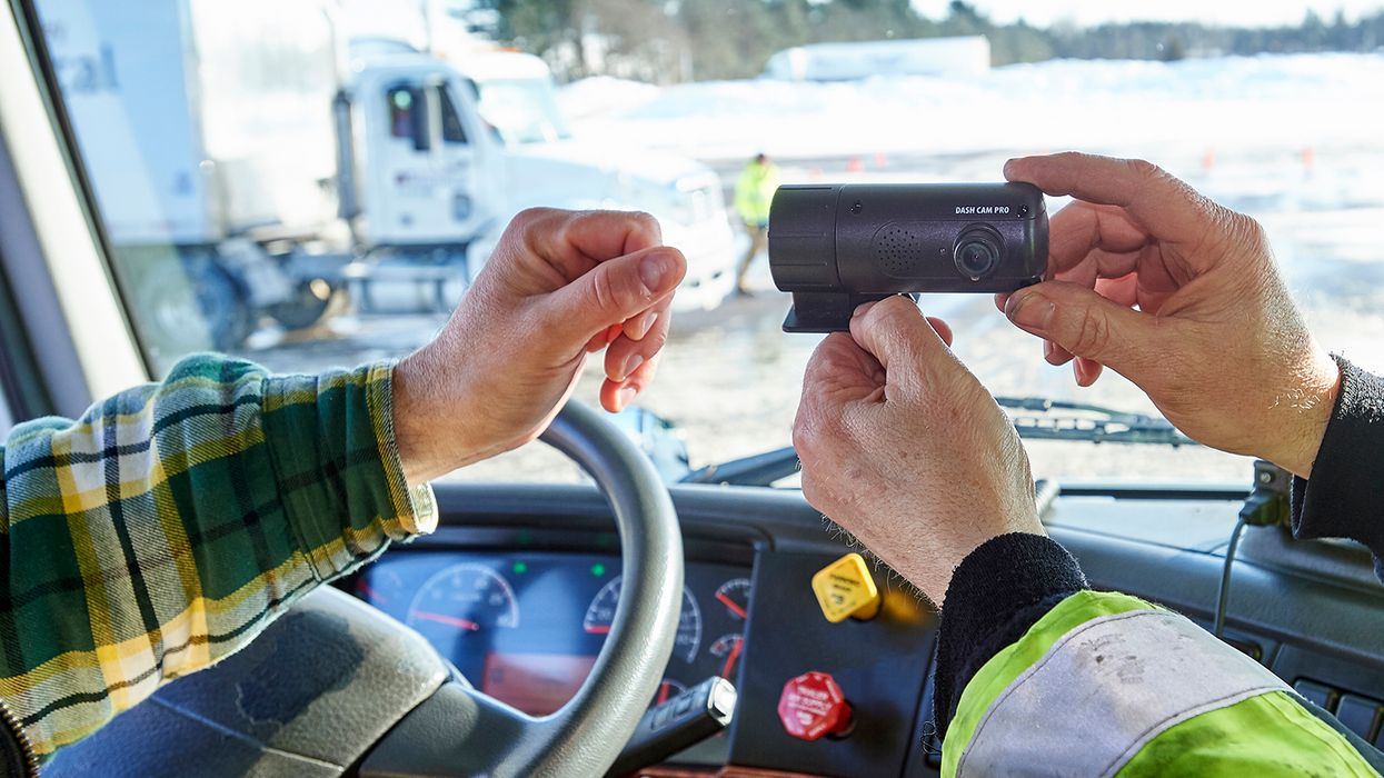 Can carriers make independent contractors use driver-facing cameras?