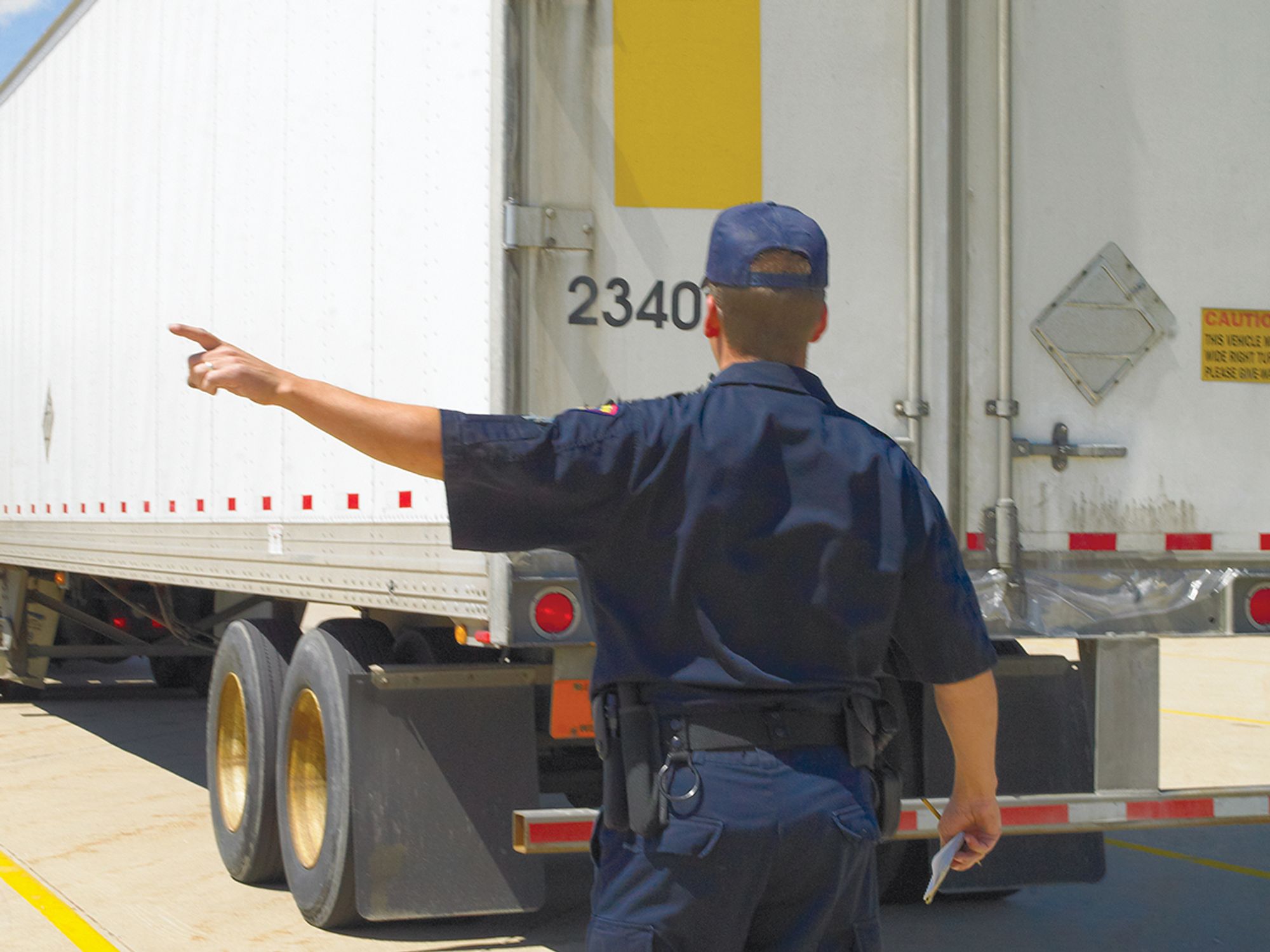 Vehicle inspection process