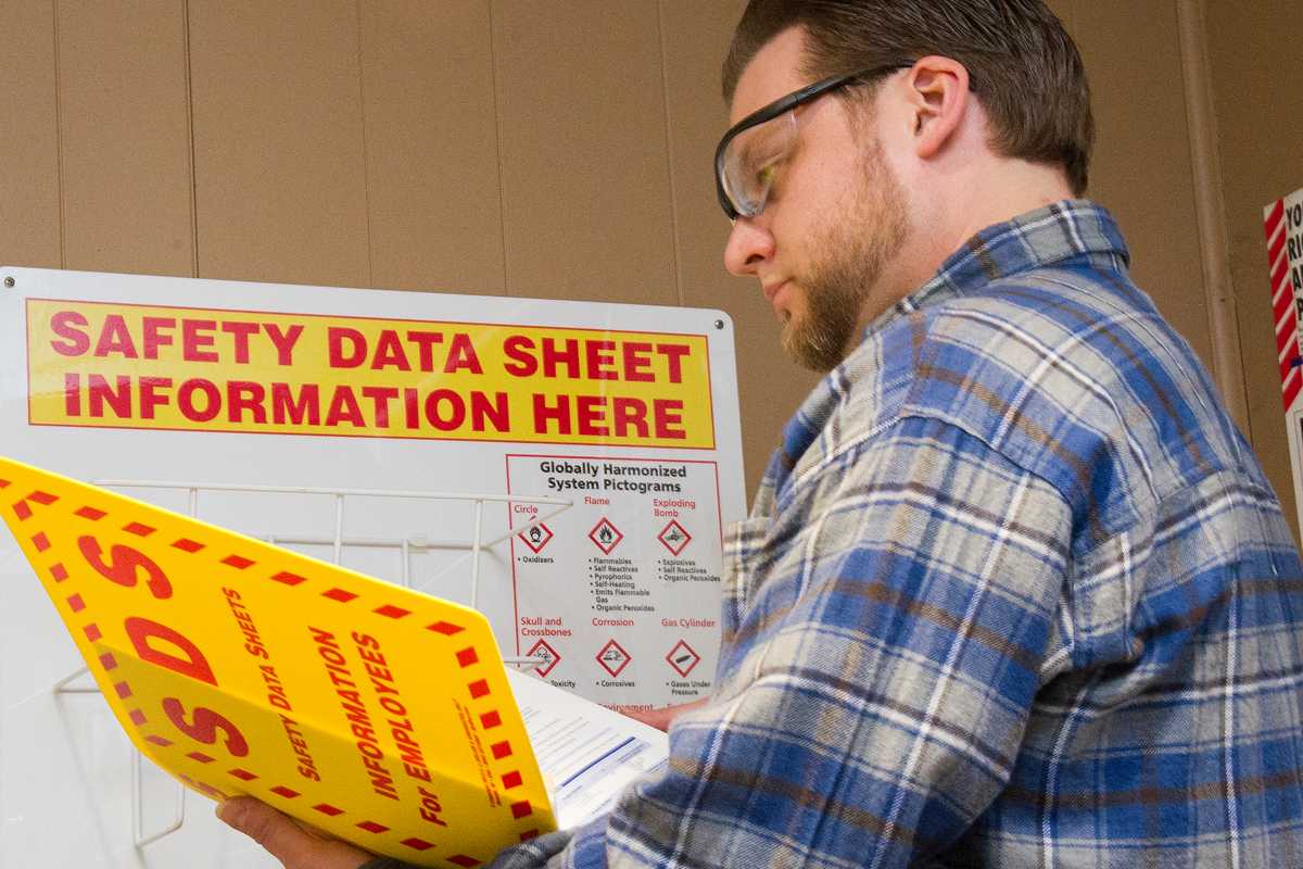 Safety data sheets (SDSs)