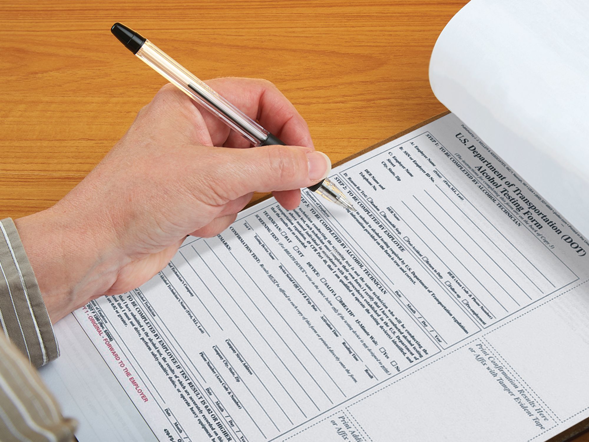 Negative return-to-duty test