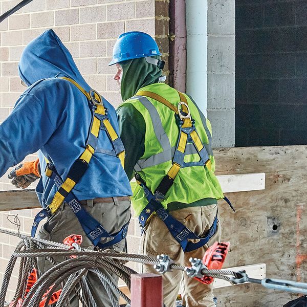 Five tips to protect construction workers from falls