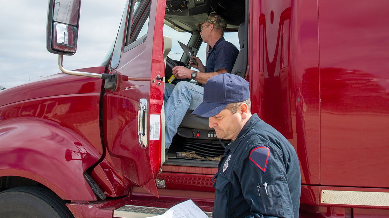 Why is it important to be prepared for roadside inspections?