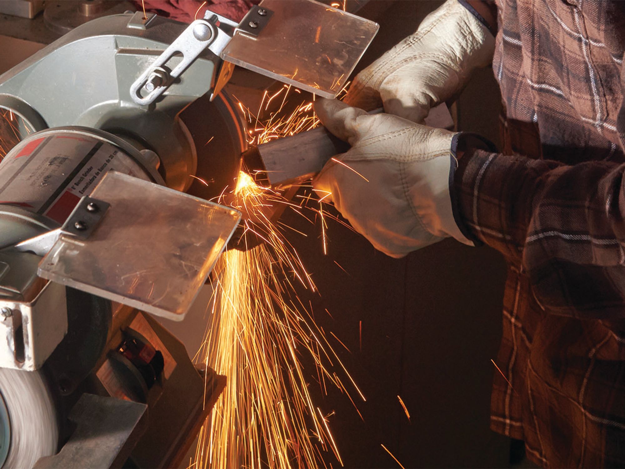 Hazards of portable abrasive wheel tools