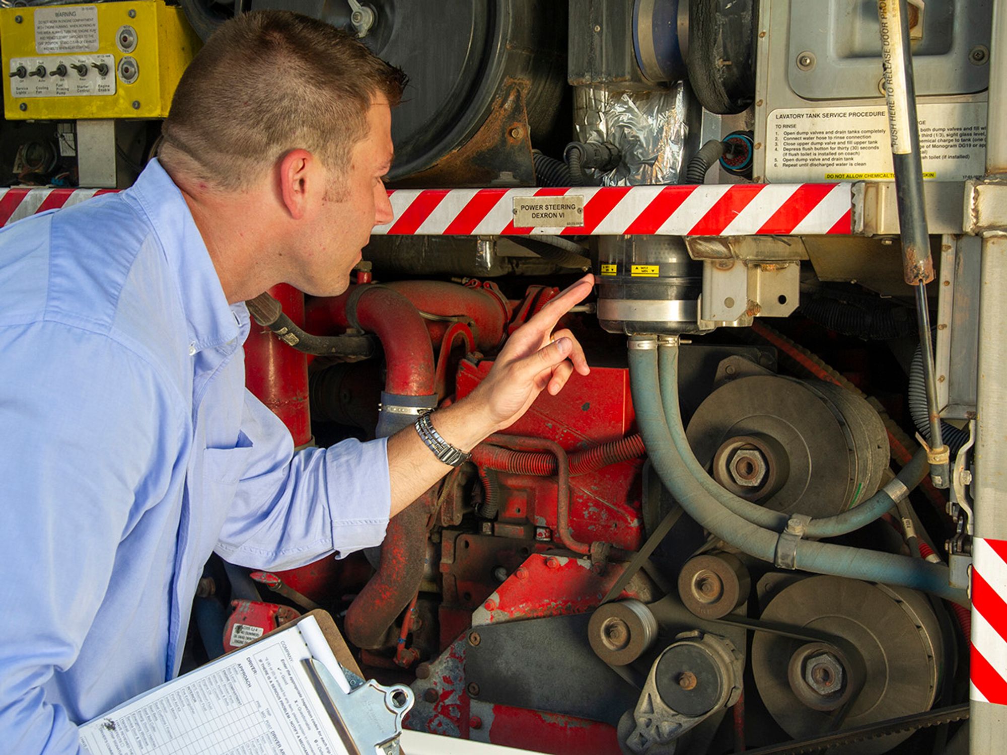 Systematic CMV inspections