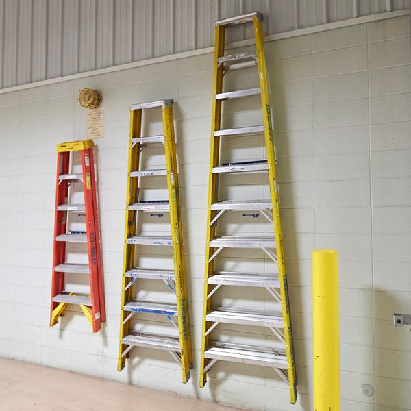 Portable ladder users must comply with OSHA and the law of gravity