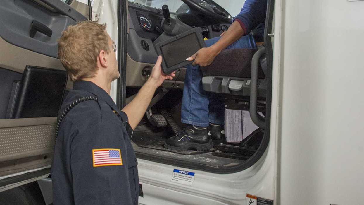 Lights and hours of service are the focus of Roadcheck this year
