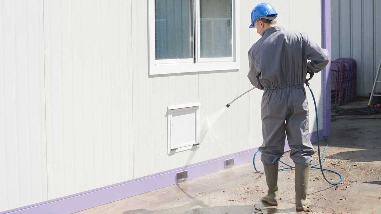 Regularly disinfect your jobsite