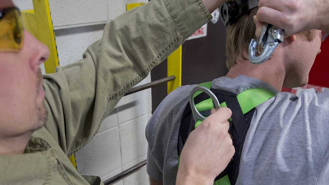 Required training for fall protection in General Industry