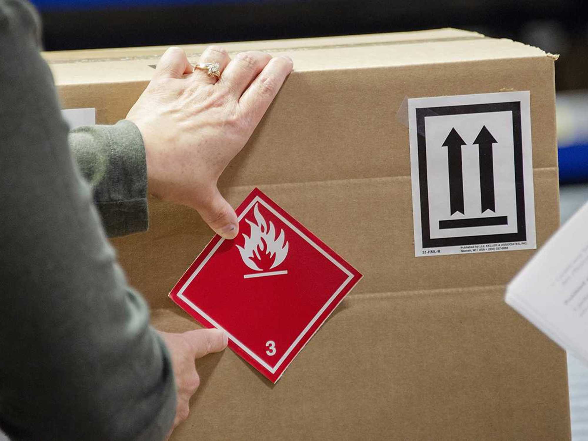 Samples under IATA