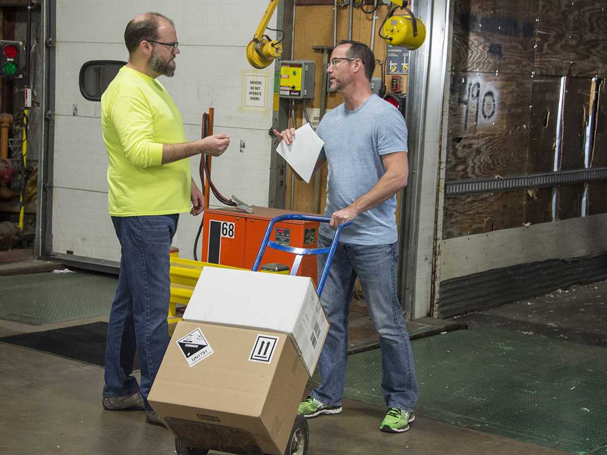 Dangerous goods training requirements