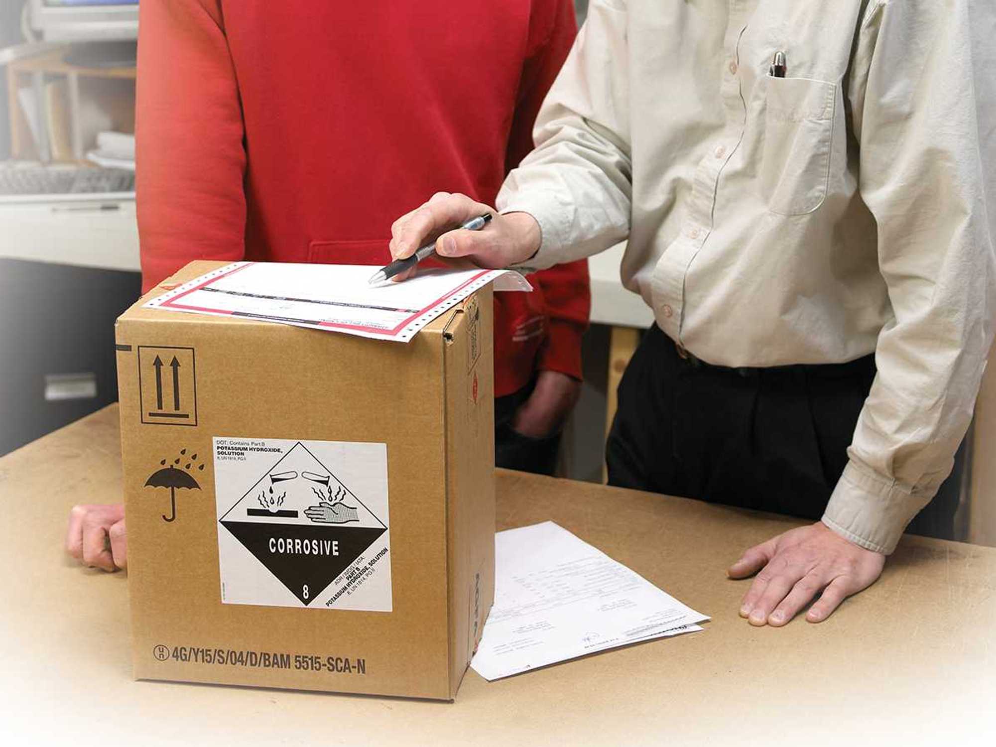Markings required for non-bulk performance-oriented packagings