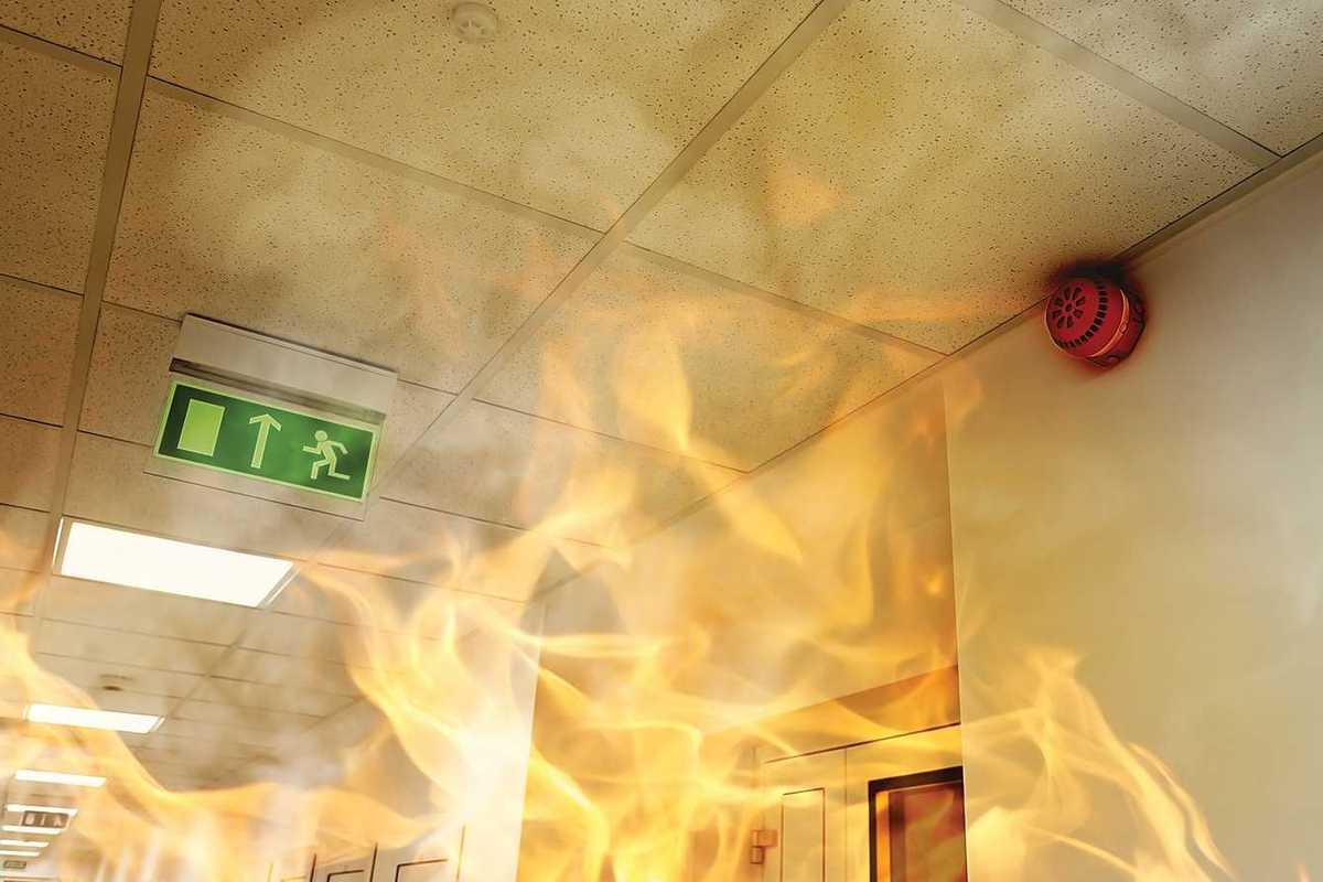 Fireworks outside, fire risks inside