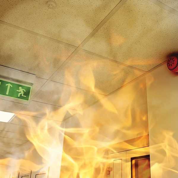 Fireworks outside, fire risks inside