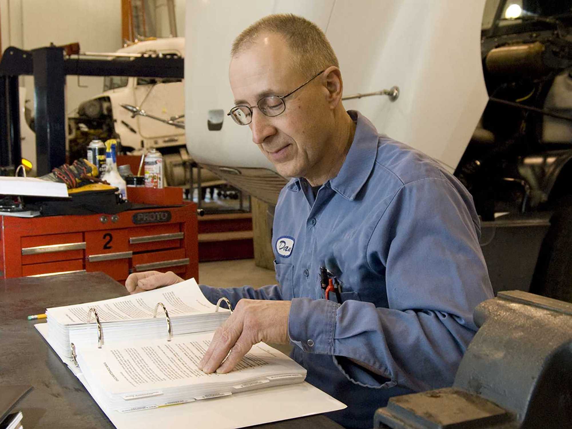 Documenting preventive maintenance