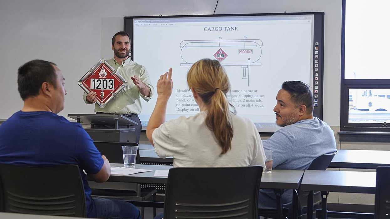 Hauling hazmat starts with ELDT