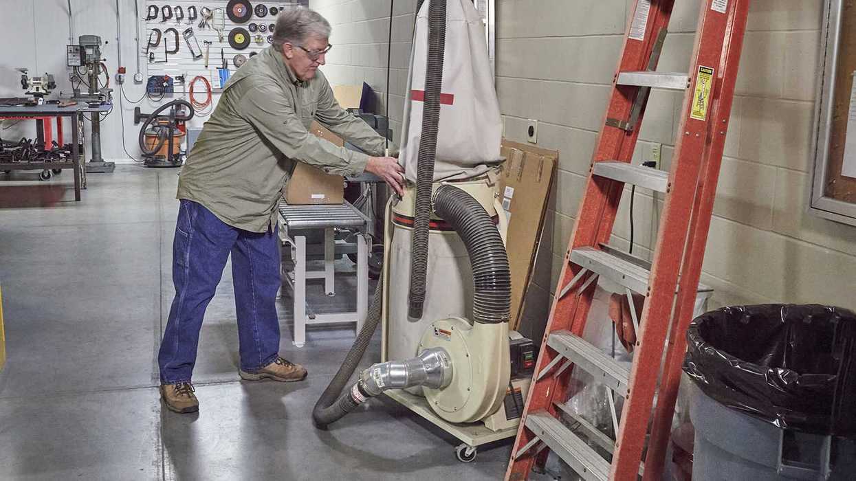 To help reduce slips and falls, check the floor material