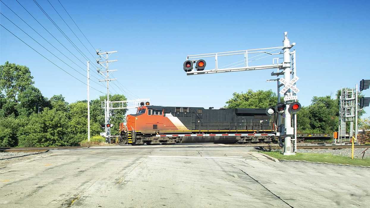 When it’s truck vs. train, train always wins