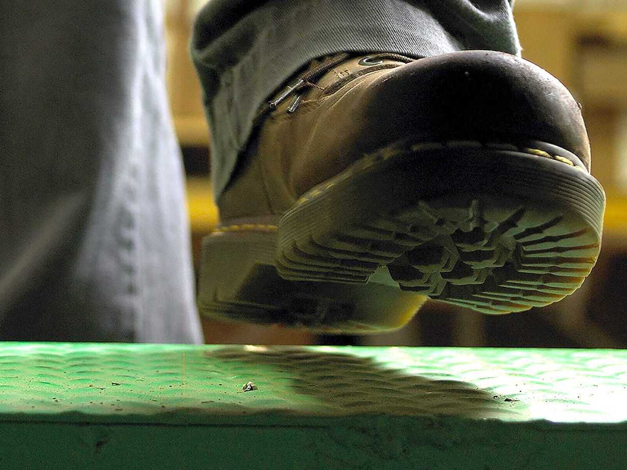 What are the types of foot protection?