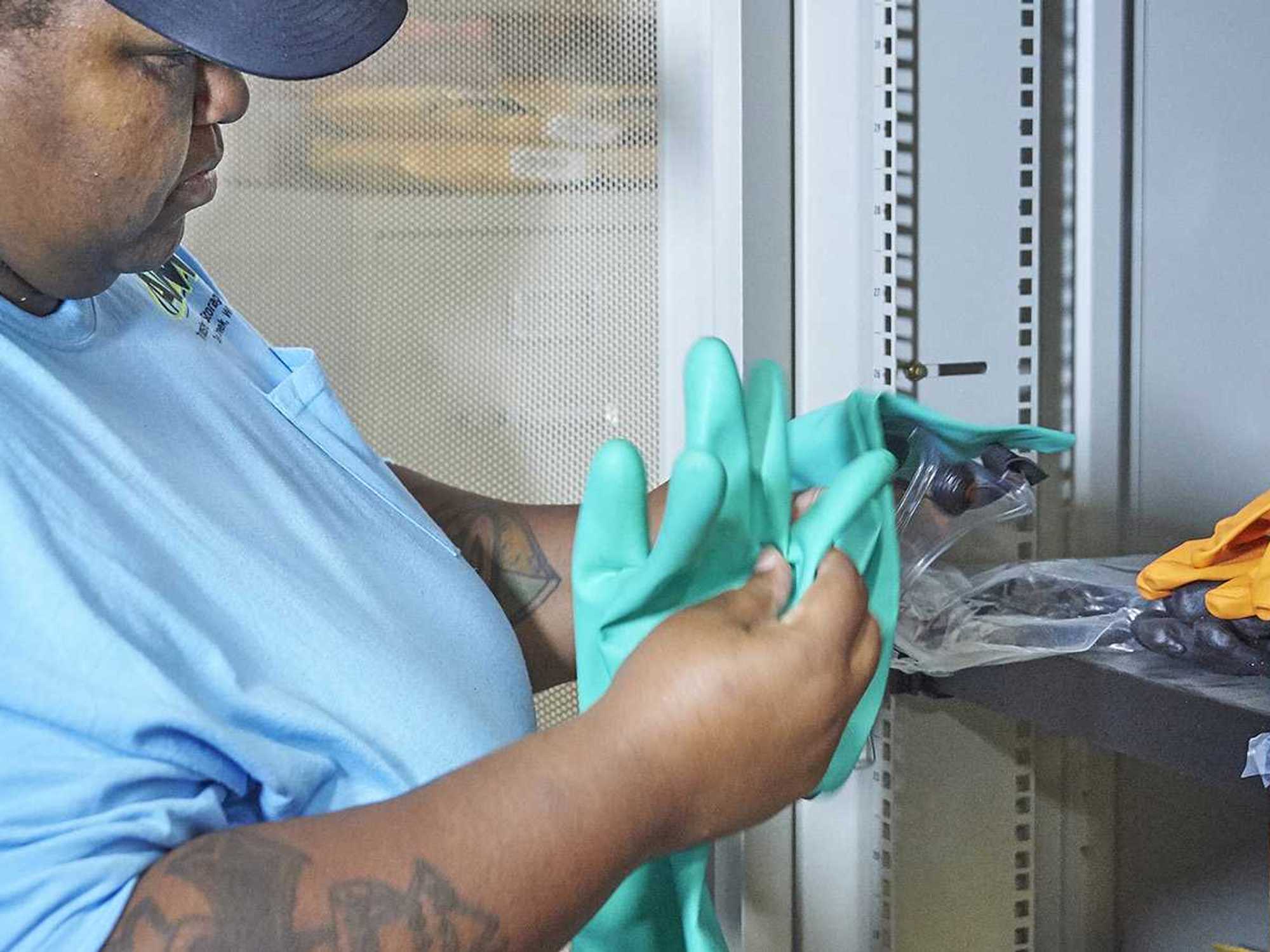 Training and maintenance for hand PPE