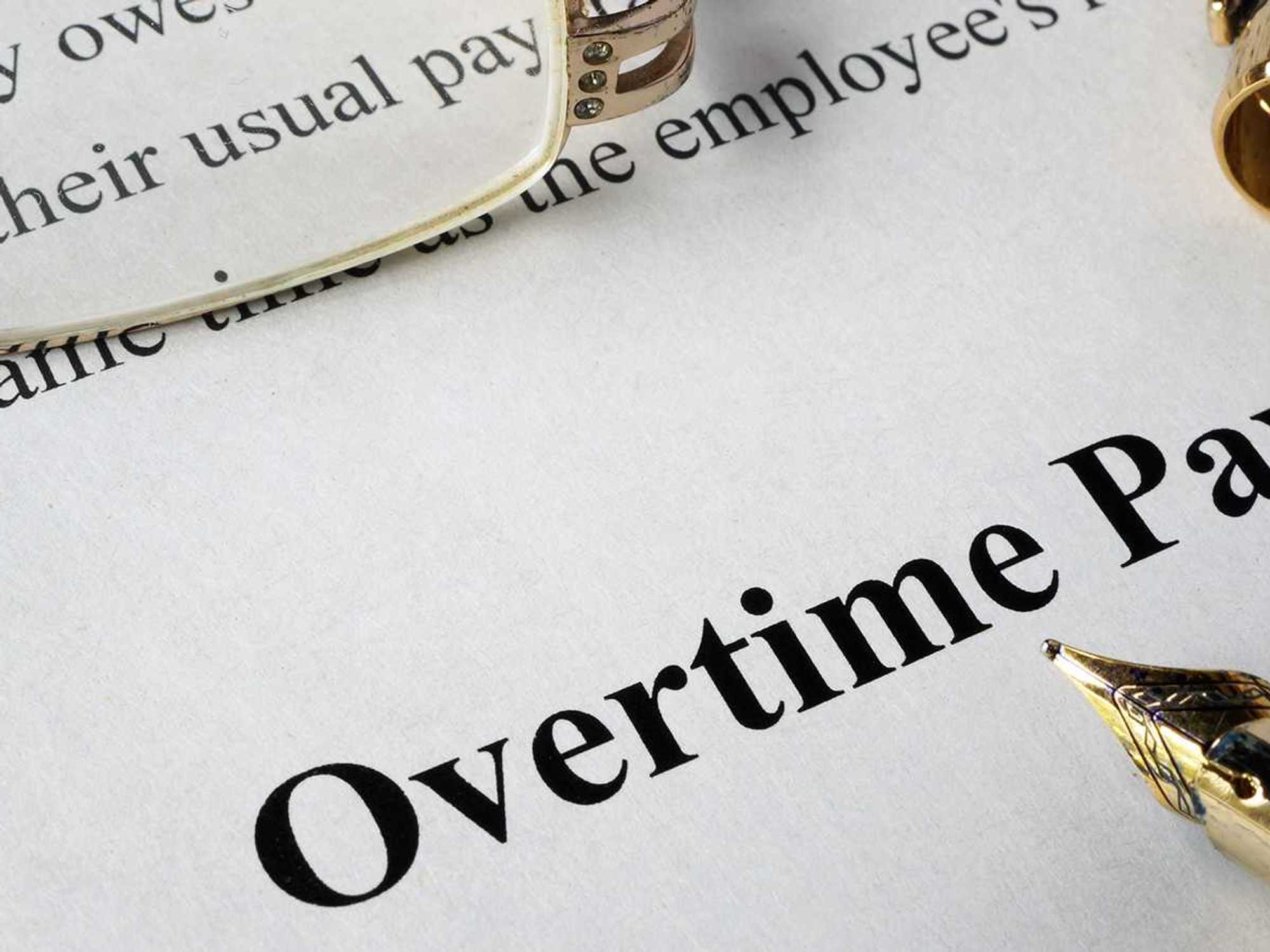 Exemptions from overtime/minimum wage