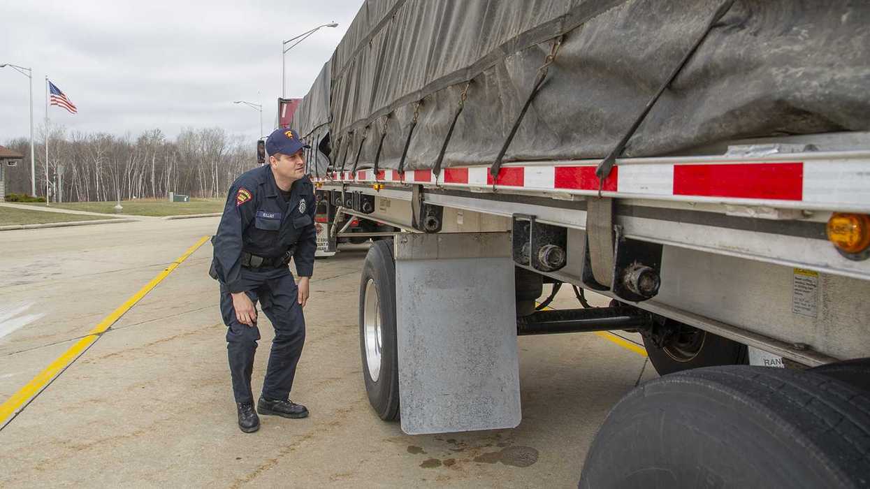 Is fall protection required for workers on semi trailers?