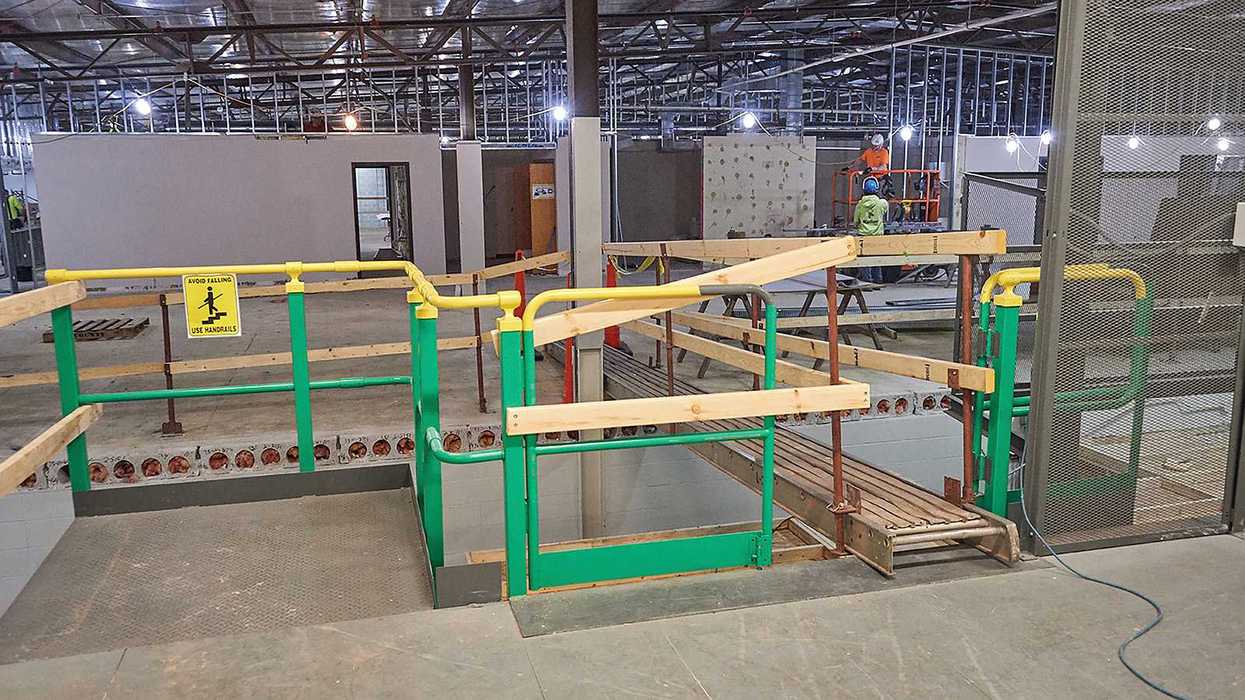 Require fall protection