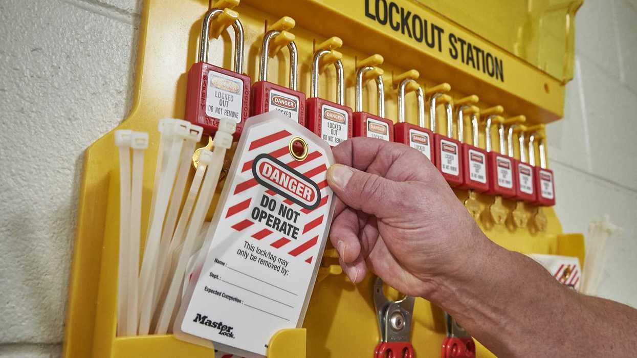 Are you doing lockout/tagout wrong?